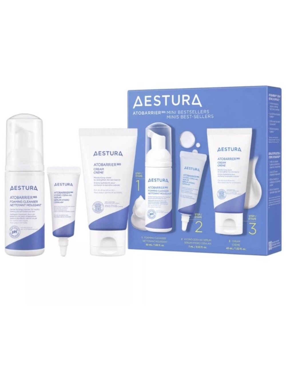 AESTURA ATOBARRIER365 Mini Hydrating Best Sellers Kit Set Korean Skincare